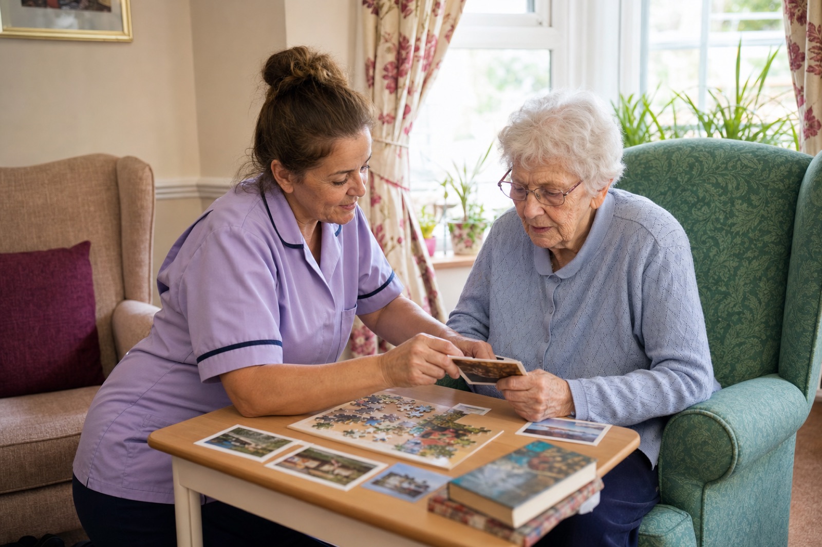 Abbey care support moment