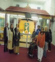 Regular visits to next door temple for prayers