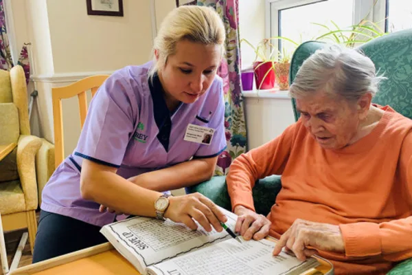 Forest Place Nursing Home advance dementia specialist sensory support, Buckhurst Hill