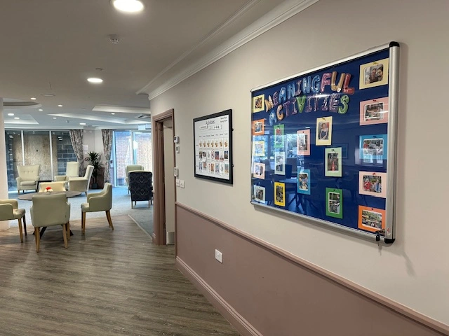 Dementia & memory care activities at Forest Place Nursing Home, Buckhurst Hill, Essex