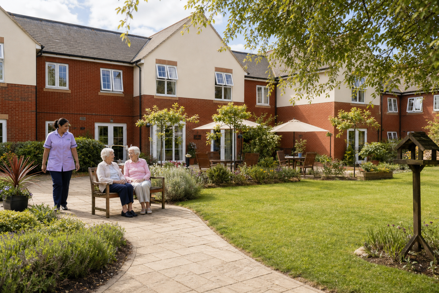 Abbey resident wellbeing moment