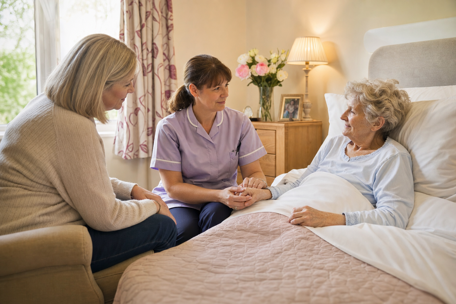Abbey care support moment
