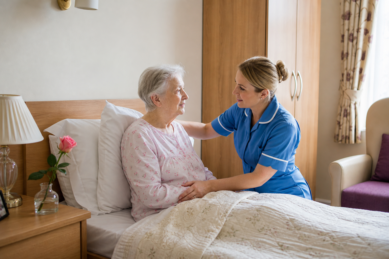 Abbey resident wellbeing moment